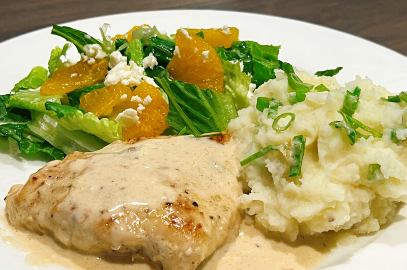 Irish Chicken in Whiskey Cream Sauce