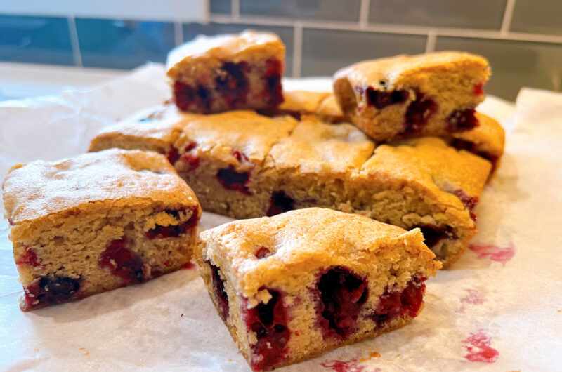 Blueberry Blondies