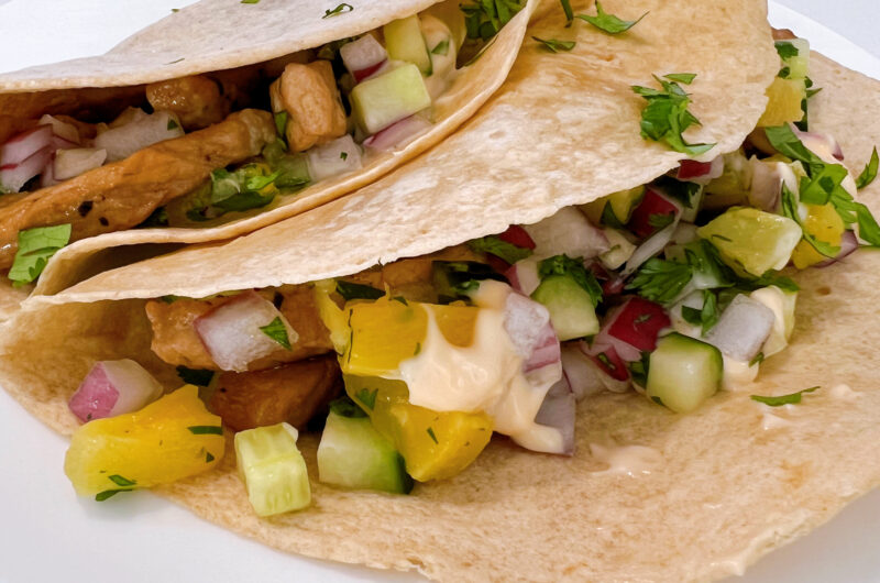 Pork Tacos with Pineapple Salsa