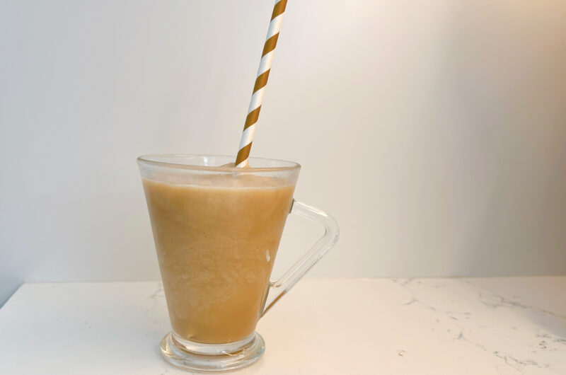 Homemade Caramel Frappuccino