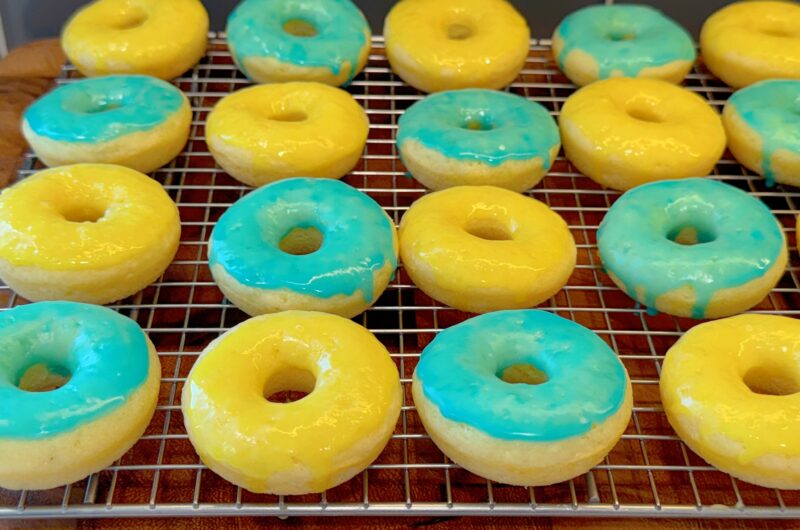 Baked Vanilla Doughnuts