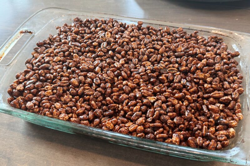 Chocolate Puff Wheat Squares