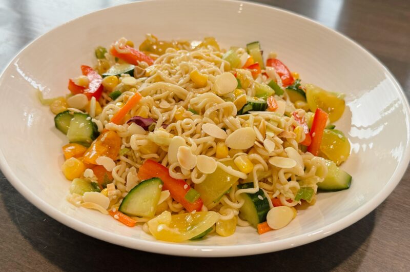 Summer Ramen Noodle Salad