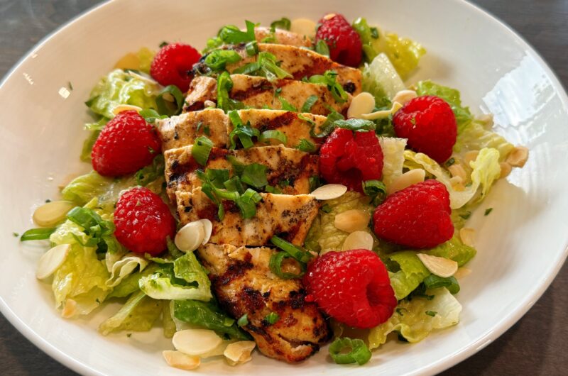 Grilled Chicken and Raspberry Salad