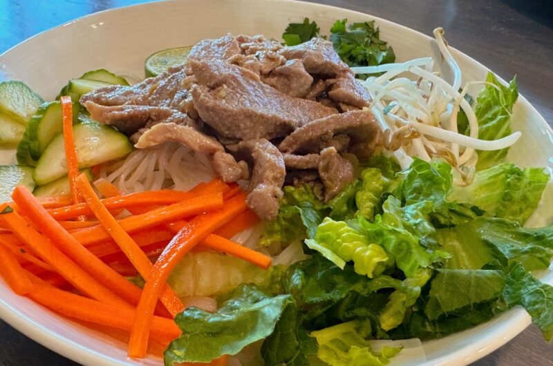 Vietnamese Noodle Salad with Pork