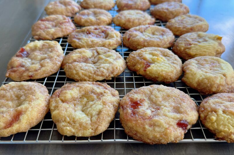 Strawberry Jam Sugar Cookies