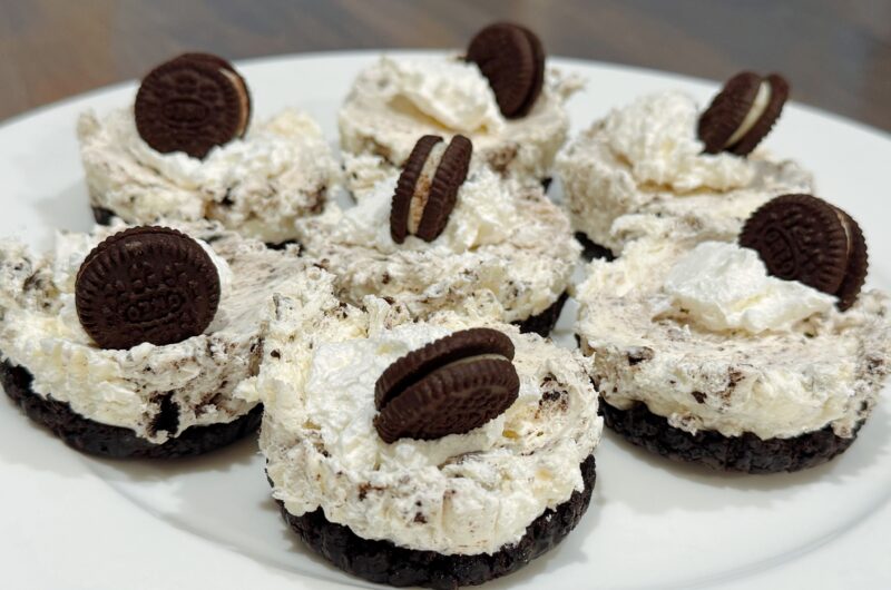 No-Bake Oreo Cheesecake Bites