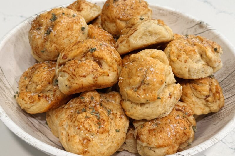 Brown Butter Sage Dinner Rolls