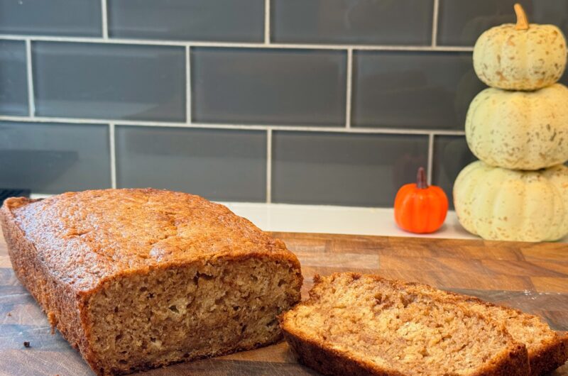 Cinnamon Applesauce Bread