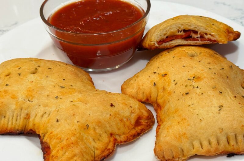 Ghostly Pizza Pockets