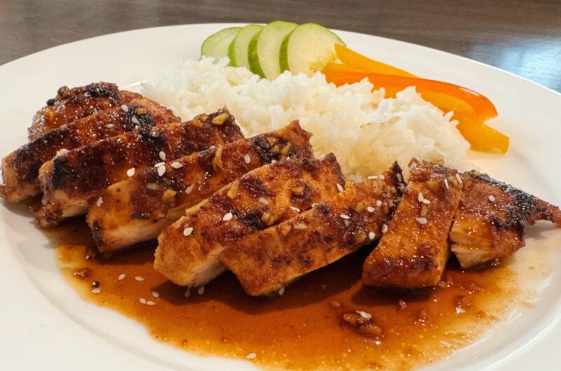 Honey Ginger Indonesian Chicken