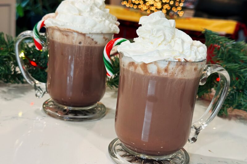 Peppermint Hot Chocolate