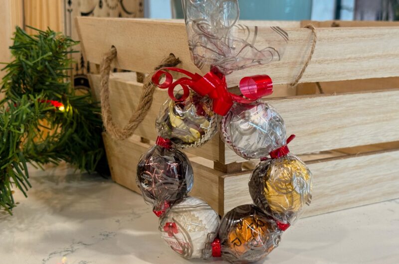 Chocolate Wreath Teacher Gift 