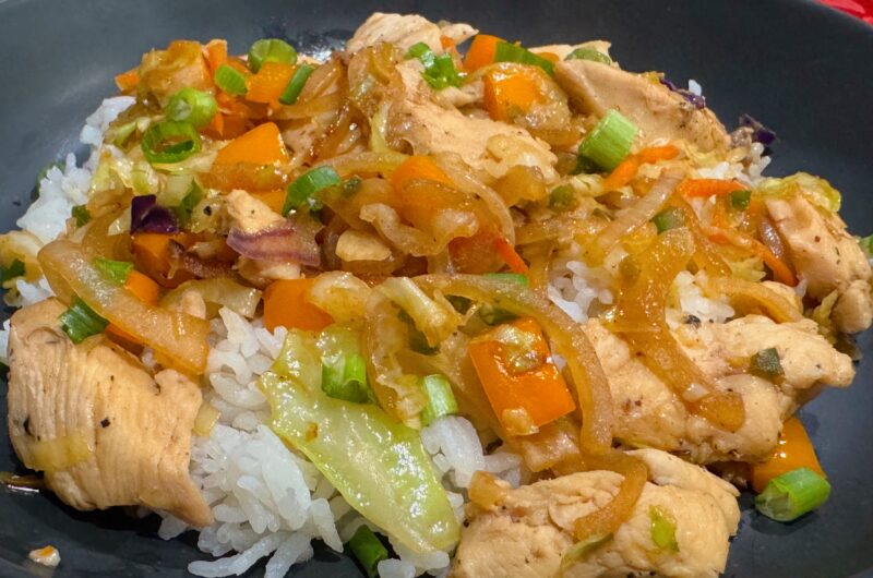 Chicken Cabbage Stir-Fry
