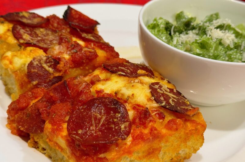 Detroit Style Pizza