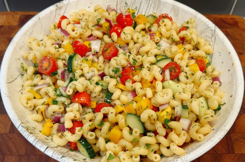 Horiatiki Pasta Salad 