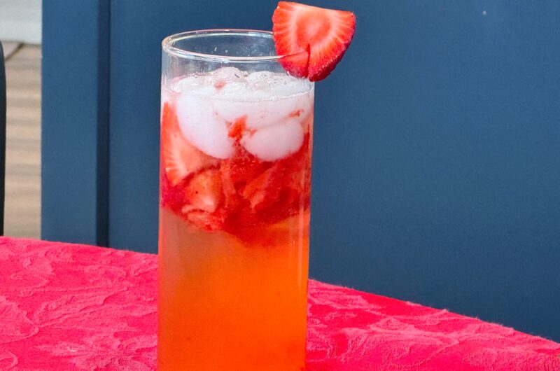 Strawberry Tequila Sodas