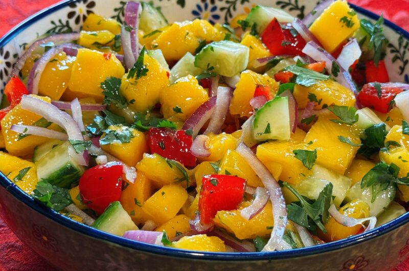 Thai Mango Cucumber Salad 