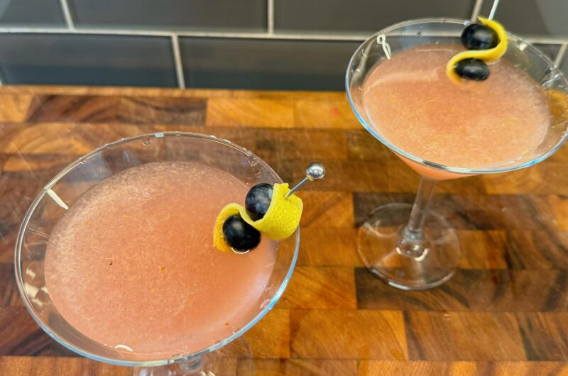 Blueberry Martini