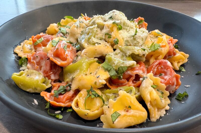 One-Pot Herb Cheese Tortellini