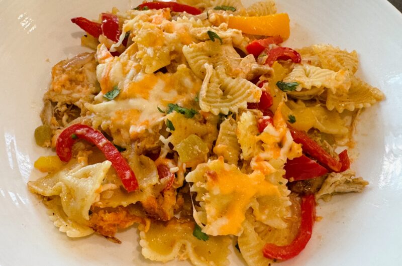 Chicken Fajita Mac and Cheese