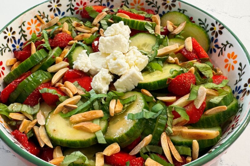Strawberry Cucumber Salad