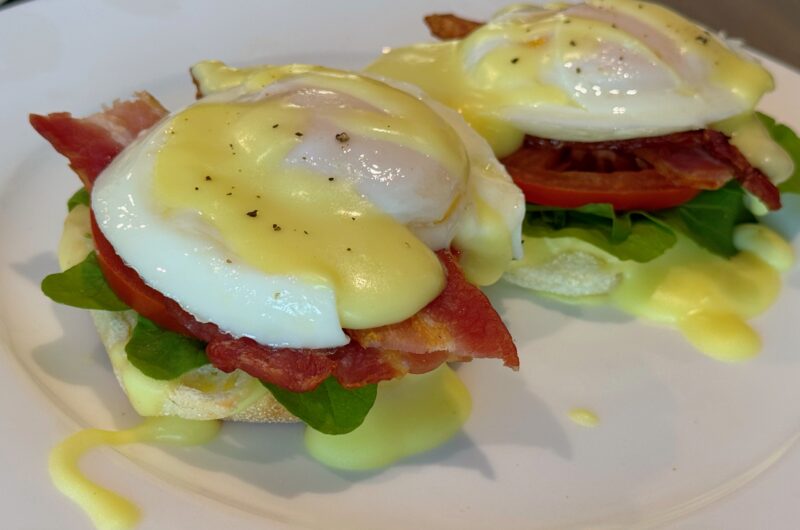 Arugula Eggs Benedict