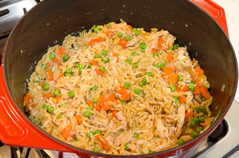 Chicken Pot Pie Orzo