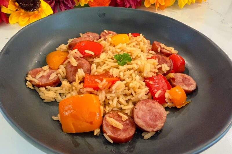 Honey Garlic Sausage & Rice