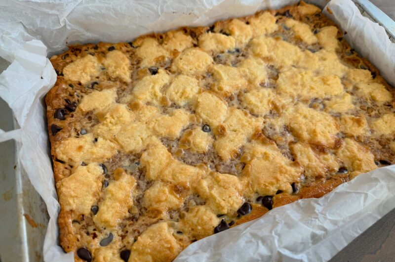 Cake Mix Toffee Bars